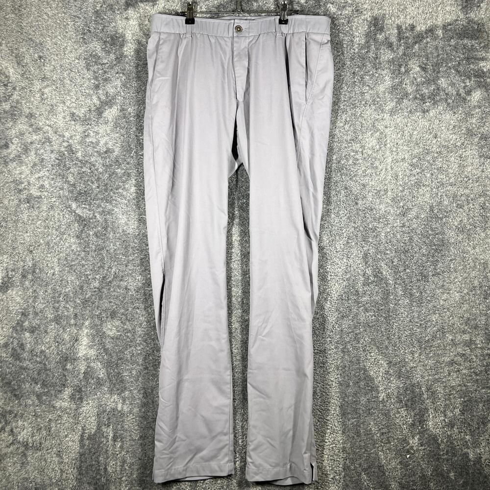 Under Armour Pants Mens 36x34 Gray Dress THE SHOWDOWN PANT Moisture Wicking